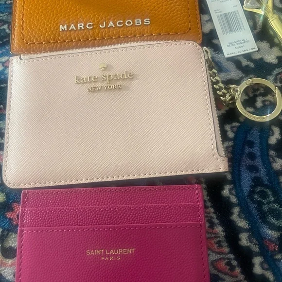 Micheal korsJet kate spade and Saint laurent YSL wallet bundle Accessories